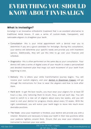 Everything You Should Know About Invisalign