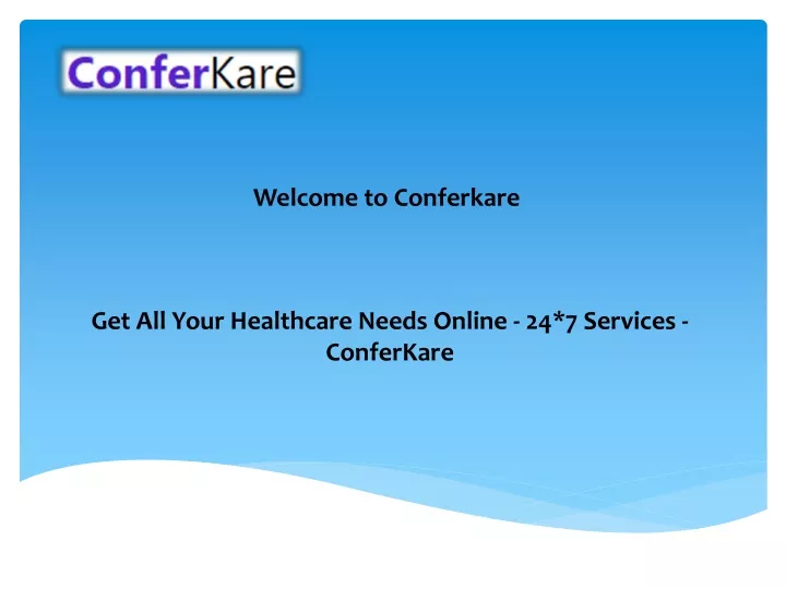 welcome to conferkare