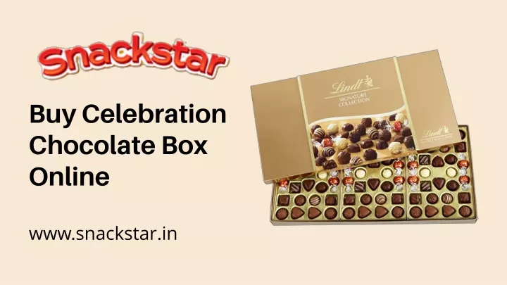 buy celebration chocolate box online