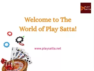 Play Satta is For Every Matka Players