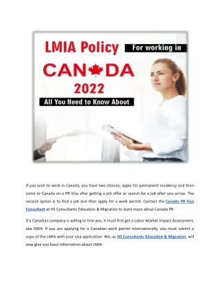 if you wish to work in canada you have
