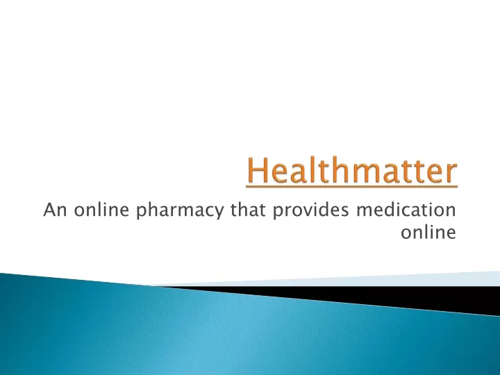 healthmatter