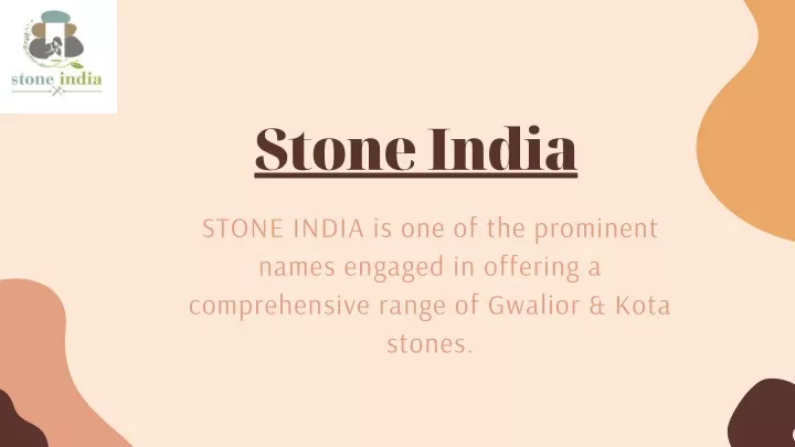 stone india