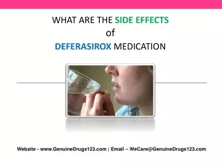 what are the side effects of deferasirox