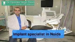 Implant specialist in Noida