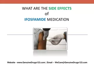 what are the side effects of ifosfamide medication