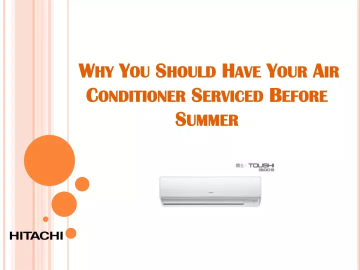why you should have your air conditioner serviced before summer