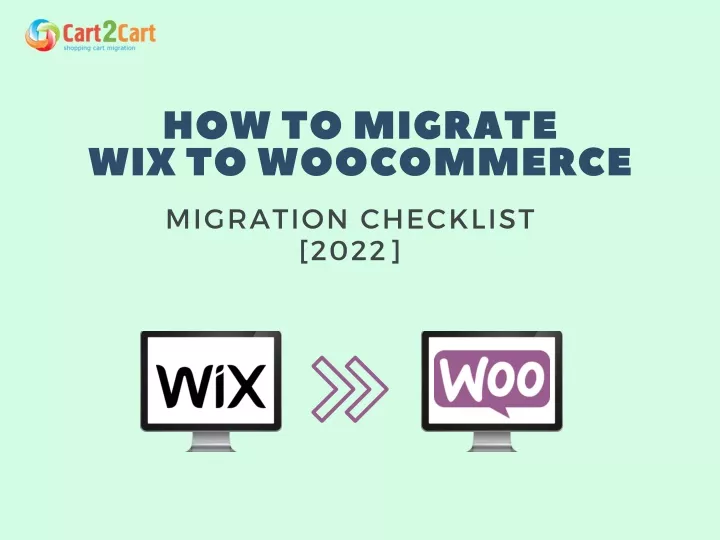 how to migrate wix to woo c ommer c e