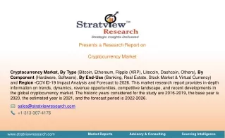 presents a research report on cryptocurrency