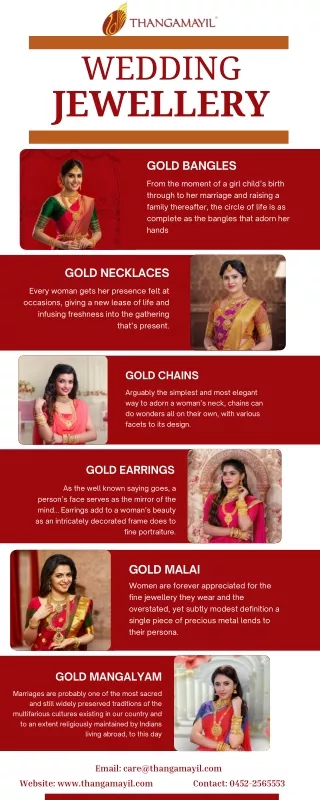 Wedding Jewellery Online - Thangamayil Jewellery