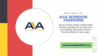 ava window fashions