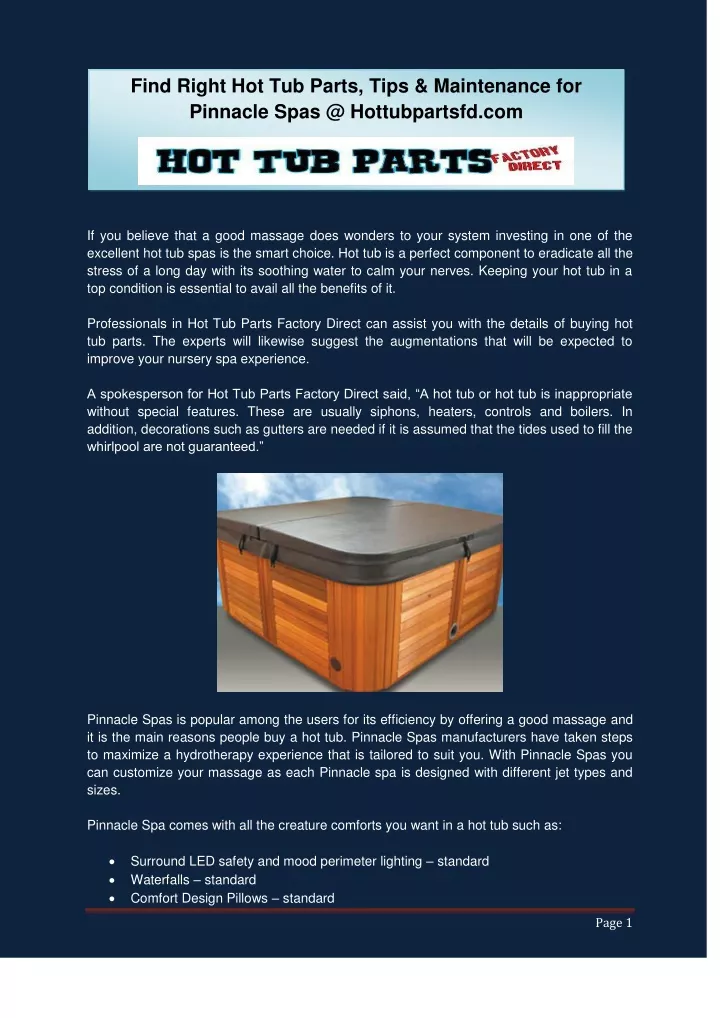 find right hot tub parts tips maintenance