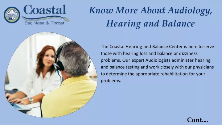 know more about audiology hearing and balance