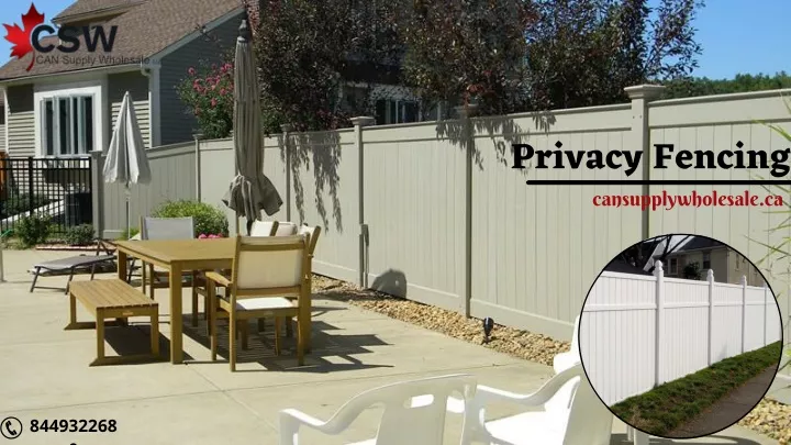 privacy fencing