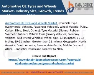 Automotive OE Tyres and Wheels Market