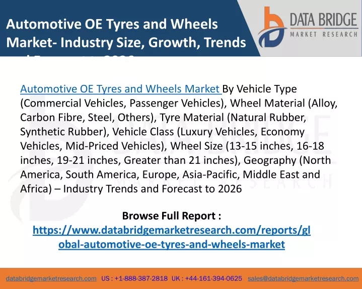 automotive oe tyres and wheels market industry