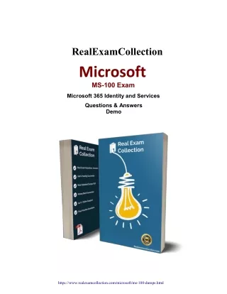 Get 10% Discount on Microsoft   MS-100 Dumps [ 2022]