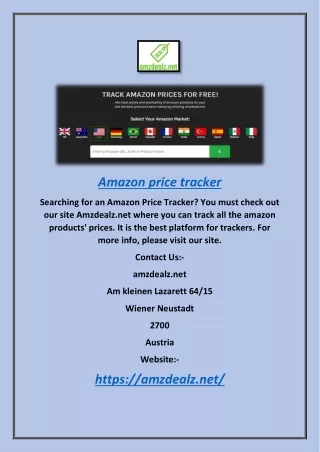 amazon price tracker