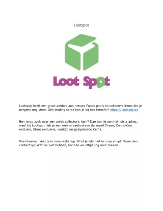 Lootspot