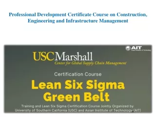 professional development certificate course
