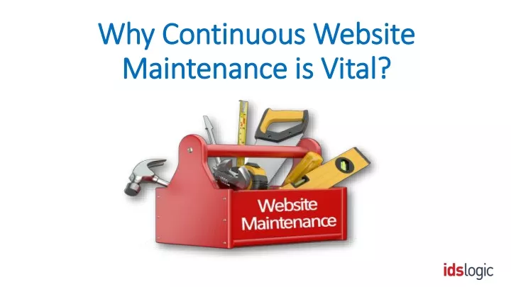 why continuous website maintenance is vital