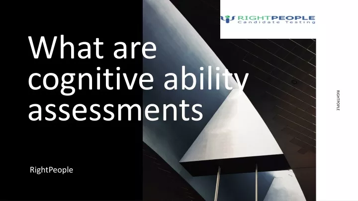 what are cognitive ability assessments