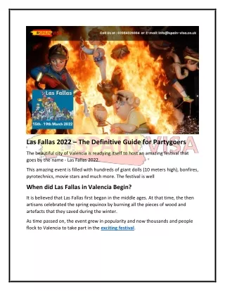 las fallas 2022 the definitive guide