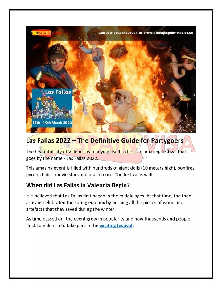 las fallas 2022 the definitive guide