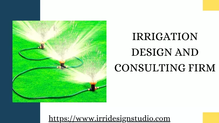 irrigation design and consulting firm