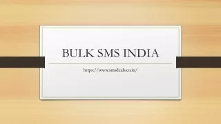 bulk sms india
