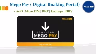 Mego Pay AePS Cash Withdrawal Portal for Banking Services