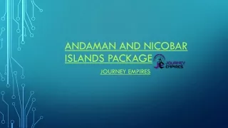 andaman and nicobar islands package