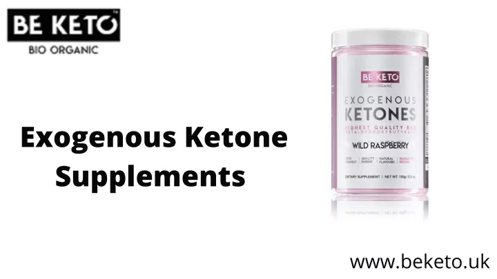 exogenous ketone supplements