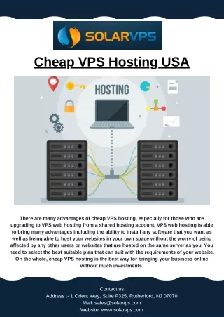 cheap vps hosting usa