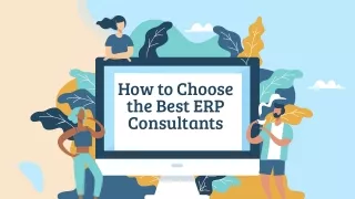 How to Choose the Best ERP Consultants