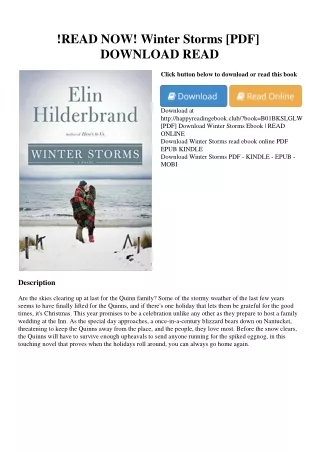 !READ NOW! Winter Storms [PDF] DOWNLOAD READ