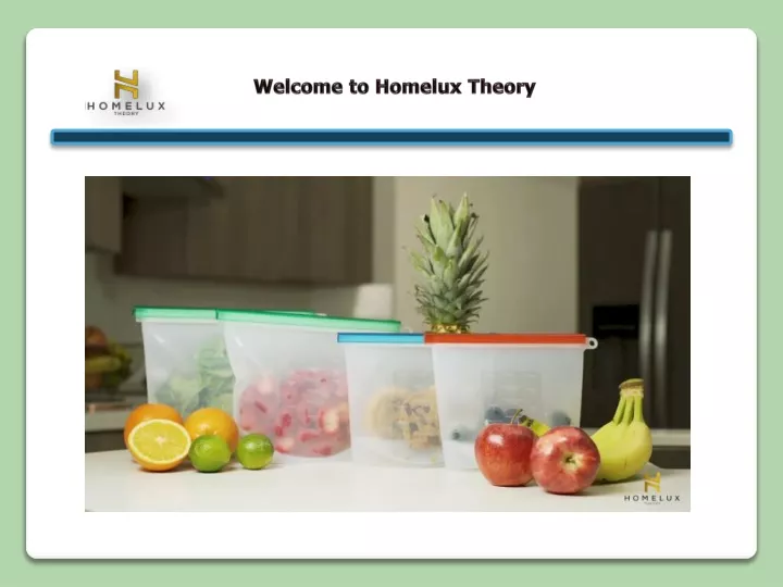 welcome to homelux theory