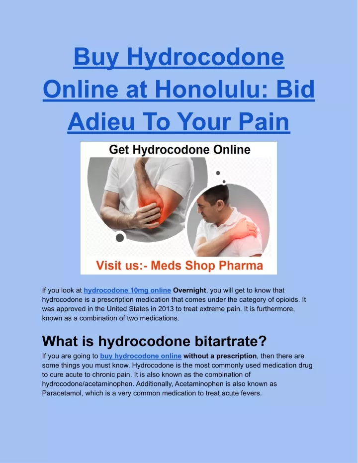 buy hydrocodone online at honolulu bid adieu