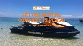 Jet Ski Rental Company In Perth, Ultimate Watersports