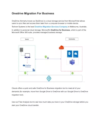 One Drive Migration Services