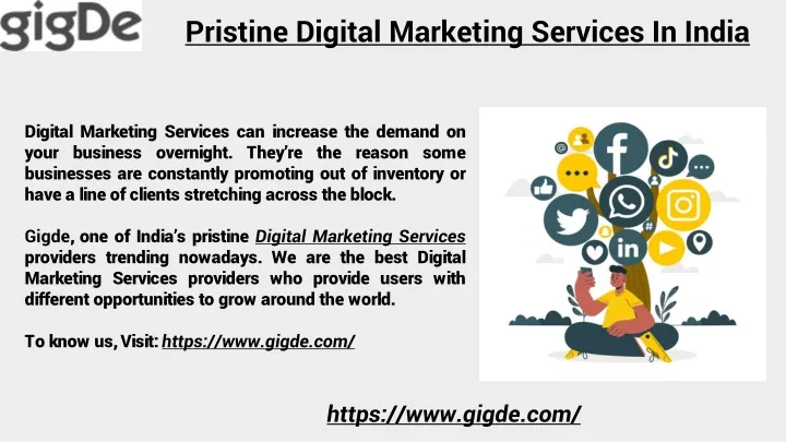 pristine digital marketing services in india