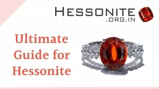 Ultimate Guide for Hessonite: How You Should Wear Hessonite