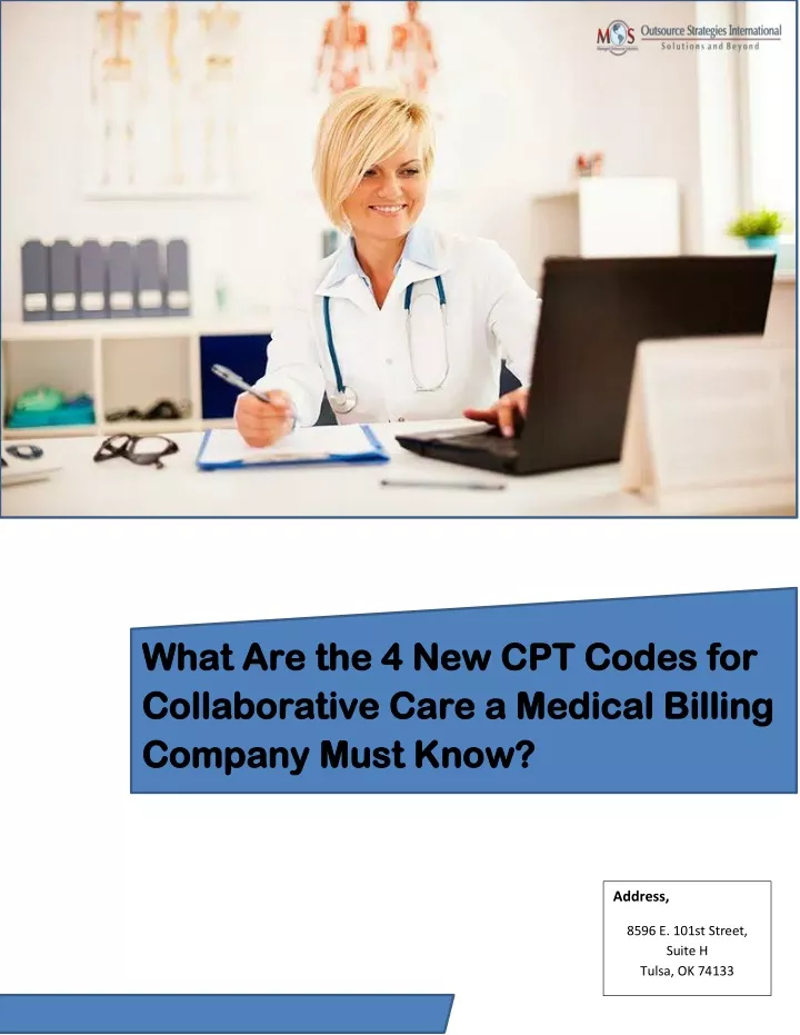 PPT What Are the 4 New CPT Codes for Collaborative Care a Medical