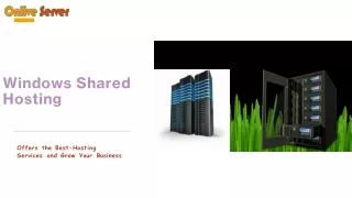 windows shared hosting