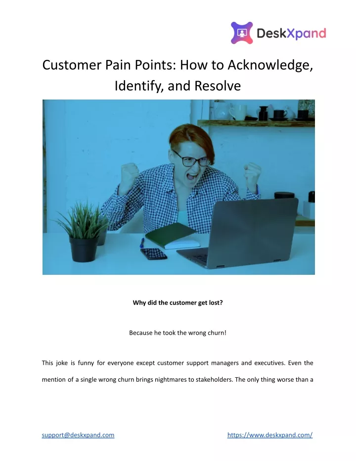 customer pain points how to acknowledge identify