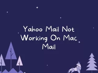 Yahoo Mail Not Working On Mac Mail