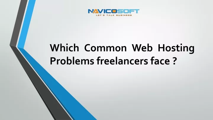 which comm o n web hosting problems freelancers