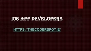 IOS App Developers