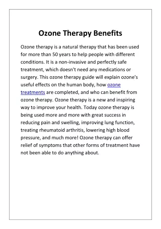 Ozone Therapy Benefits-converted