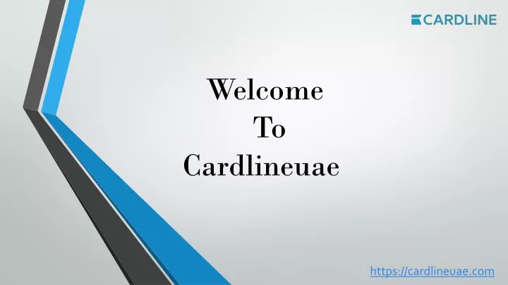 welcome to cardlineuae